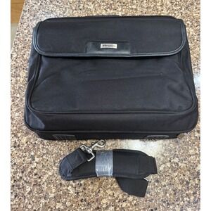 Targus Black Laptop Bag Messenger Briefcase Shoulder Strap Padded‎